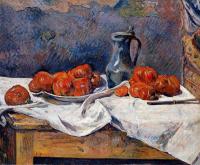 Gauguin, Paul - Tomatoes and a Pewter Tankard on a Table